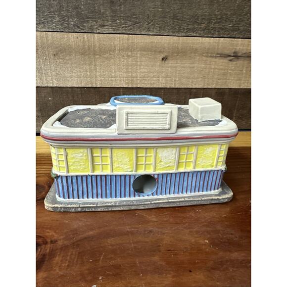 Retro Ville Pop's Diner Santa's Workbench Village Pops Diner 2005 In Box - Picture 3 of 7